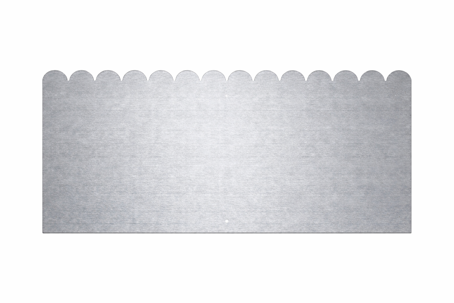 Brise-vue acier brut avec festonnage – Tôles E.Z