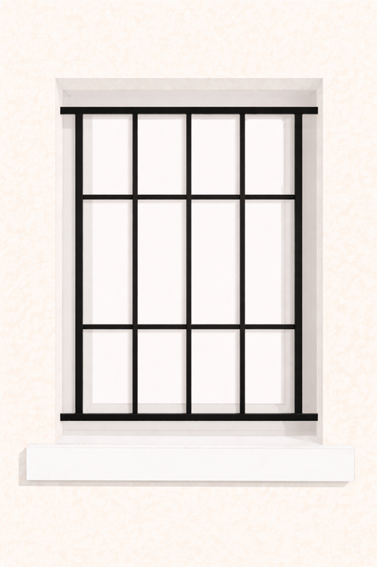 Grilles de fenêtre acier - Sécurité