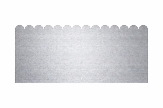 Brise-vue acier brut avec festonnage – Tôles E.Z