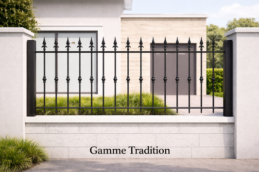 Clôtures acier - Tradition